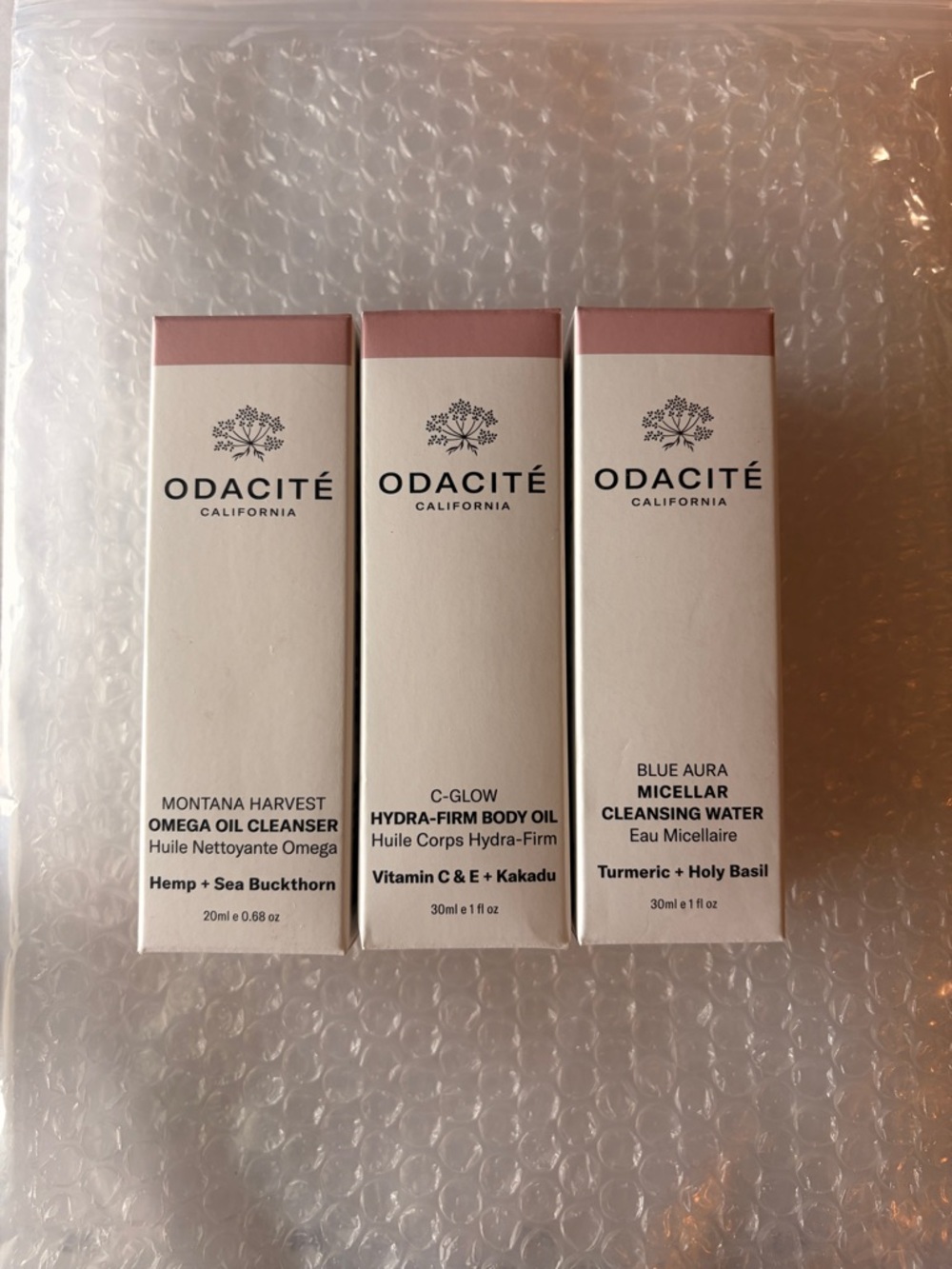 Odacité Skincare Travel Set